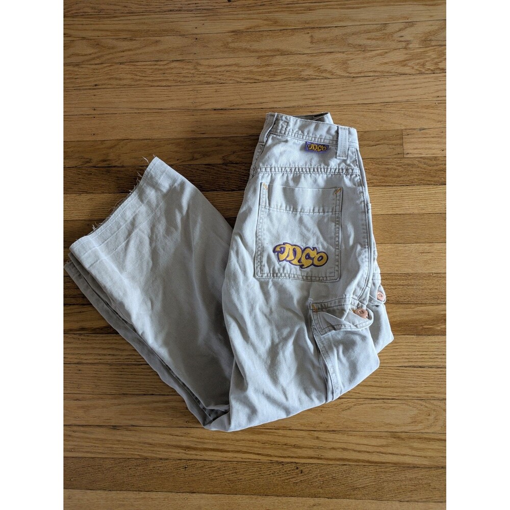 JNCO Vintage Baggy Khaki Girls/juniors 3 Girlie Stuff, bombastic wide leg  y2k